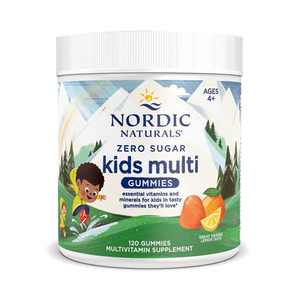 Nordic Naturals Kids Multi Zero Sugar