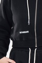 Withmeans Cozy Cropped Zip Hoodie