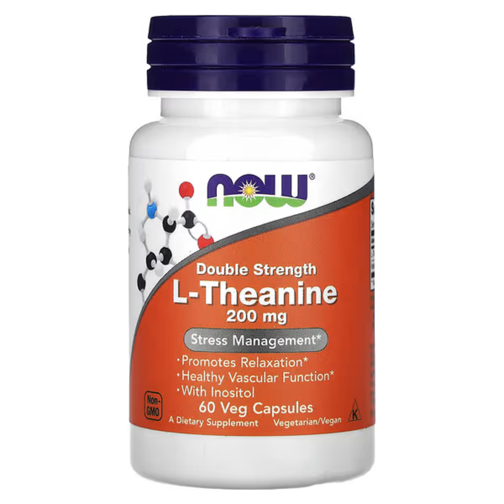NOW Double Strength L - Theanine 200mg