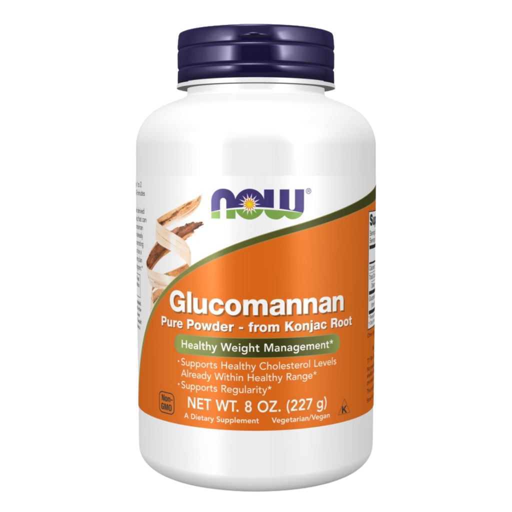 NOW Glucomannan from Konjac Root Pure Powder