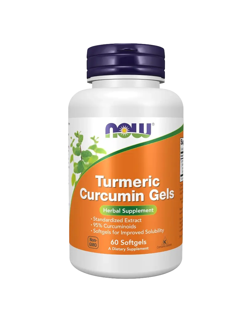 NOW Turmeric Curcumin Gels