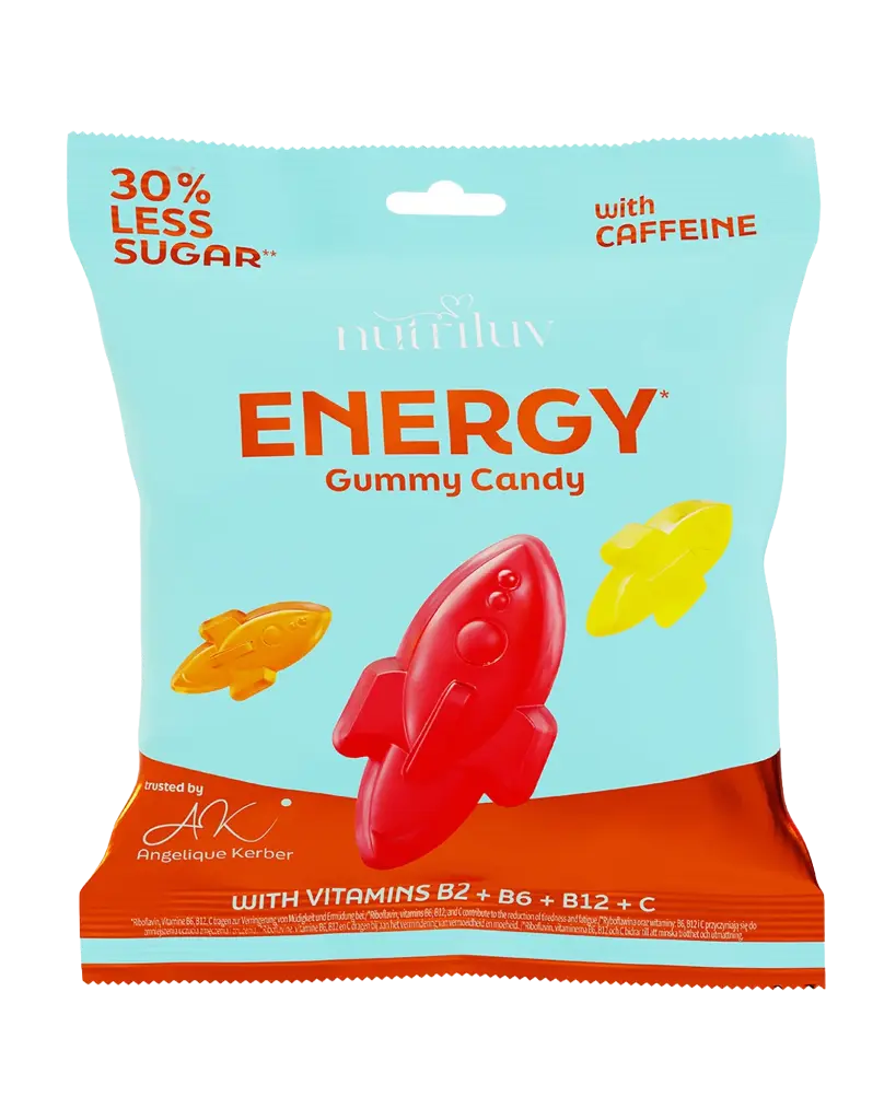 Nutriluv Energy Gummies s kofeinom