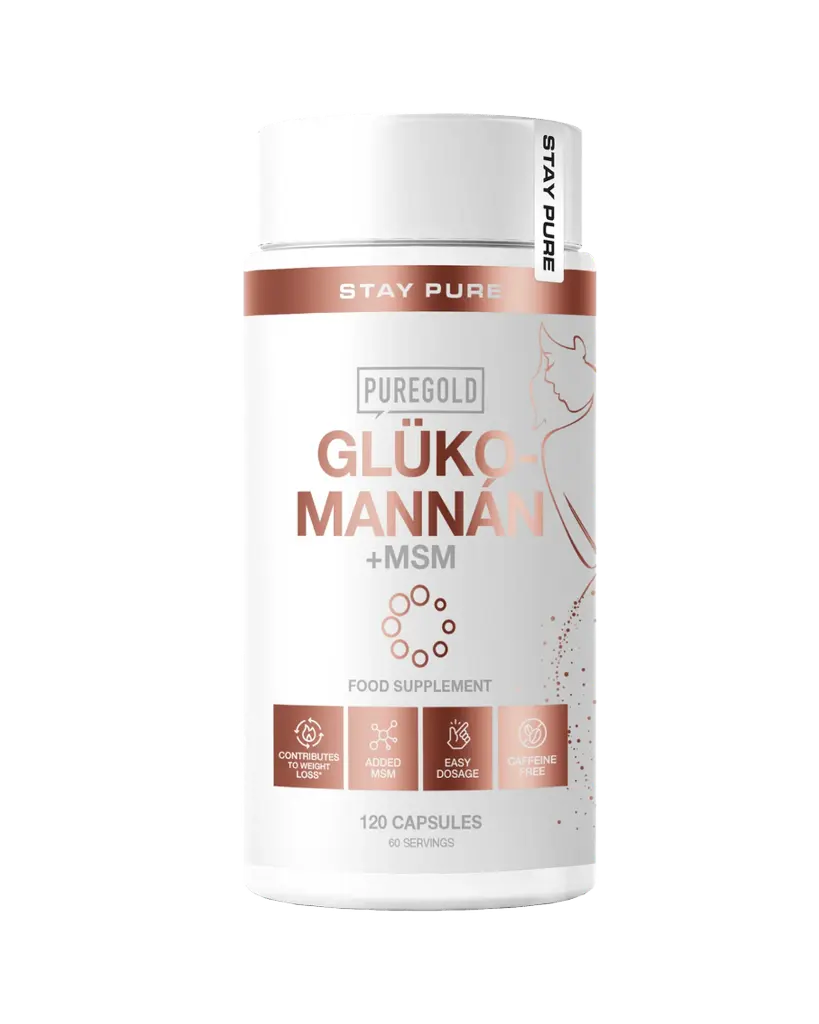AKCIJA PureGold Glucomannan + MSM 