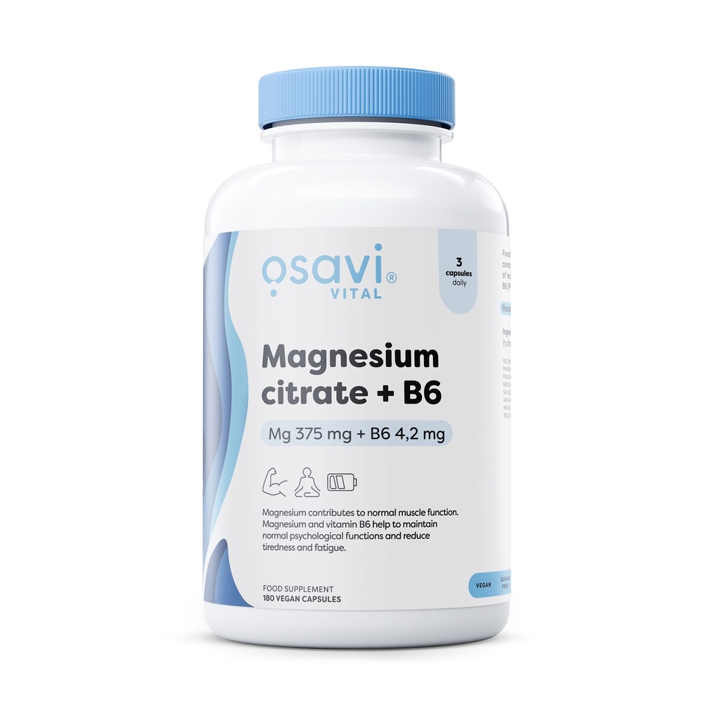 Osavi Magnesium Citrate + B6