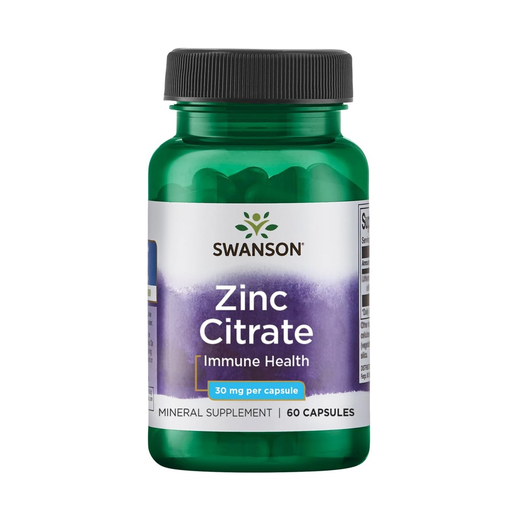 Swanson Zinc Citrate