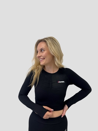 Športni top z dolgimi rokavi TIA